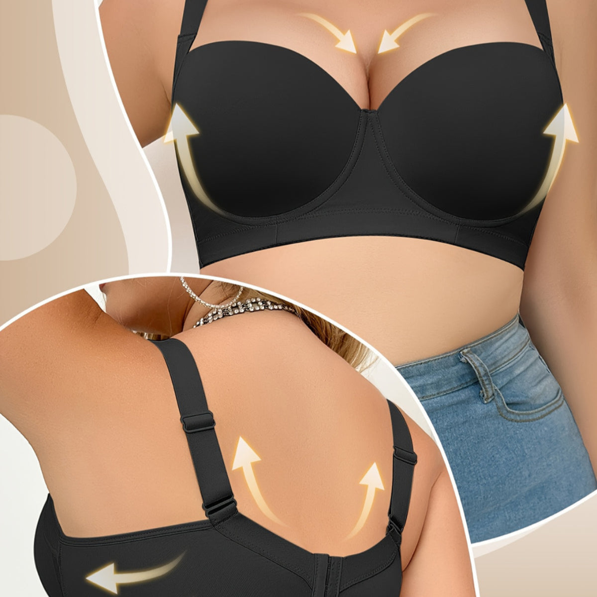 Soutien-gorge sculptant – Forme naturelle et maintien