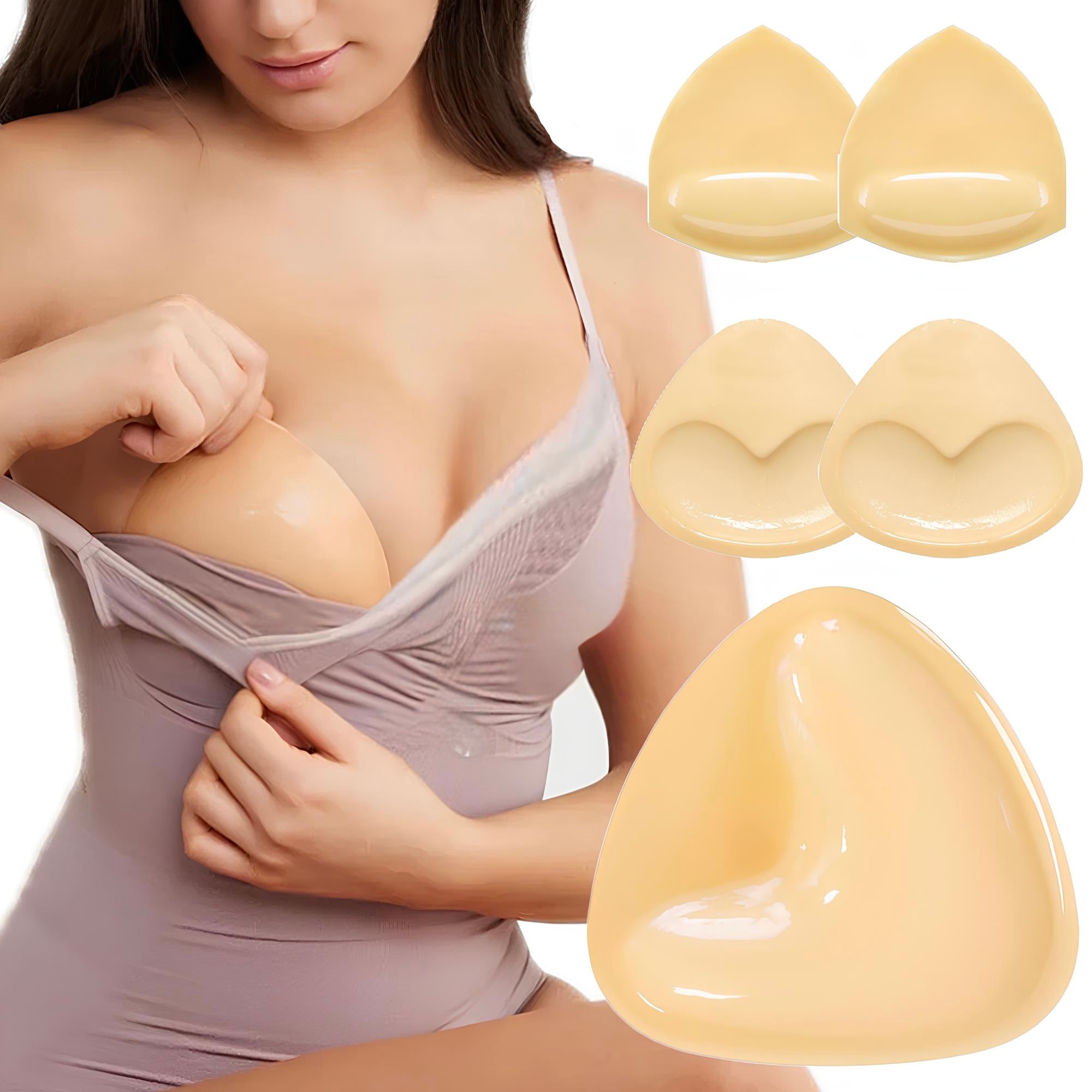 Coussinets adhésifs double face pour soutien-gorge – Réutilisables