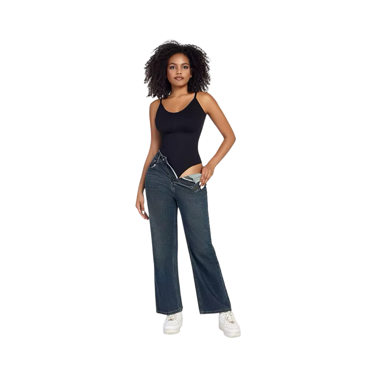Élégance – Body à Découpe String Galbant & Confort Sculptant
