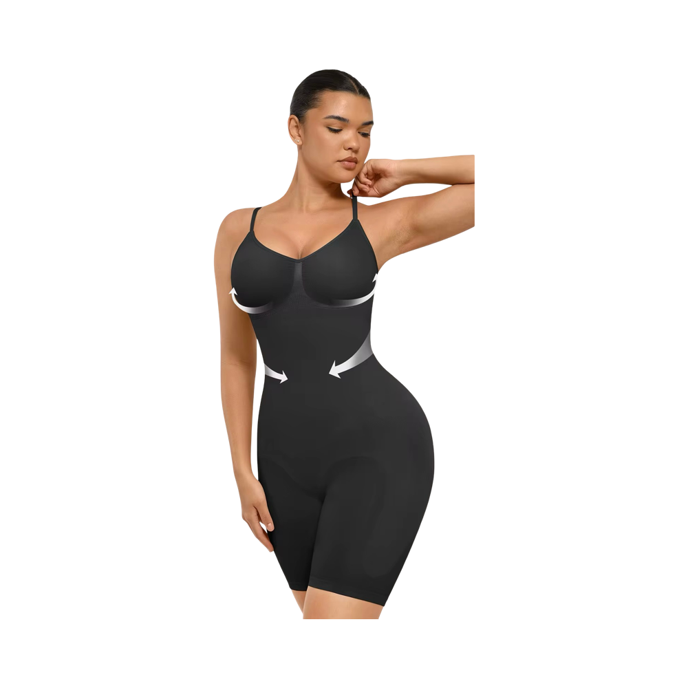Nuit Satinée – Body Short Sculptant & Gainant Sans Couture