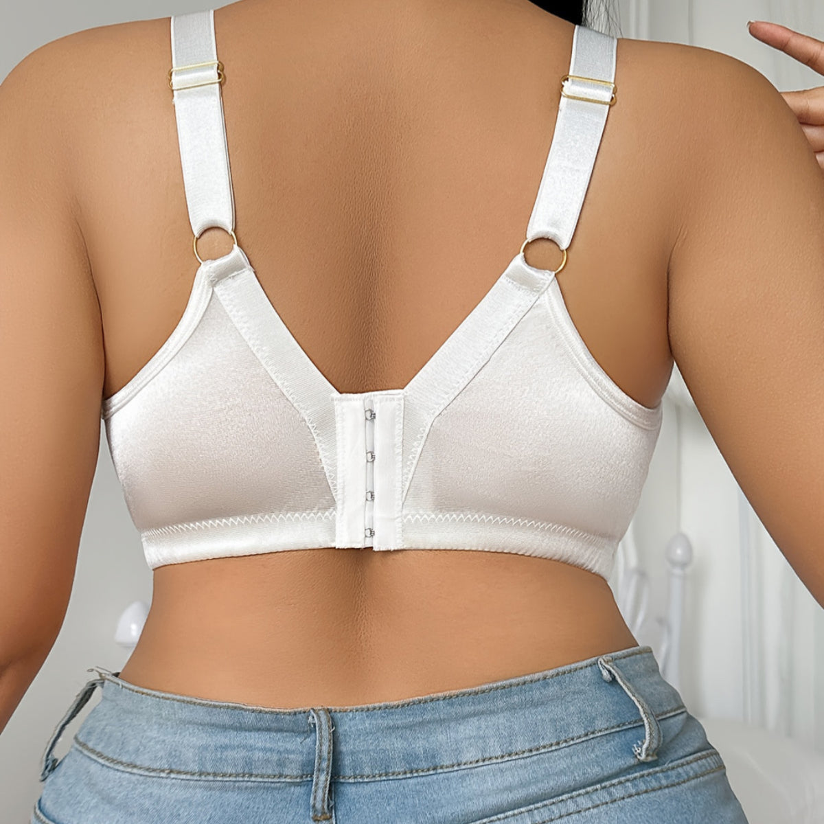 Soutien-gorge en dentelle grande taille – Sans armatures et sans rembourrage