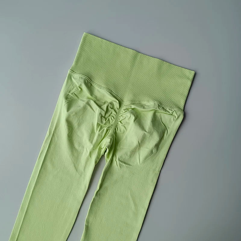 Legging gainant push-up taille haute sans coutures