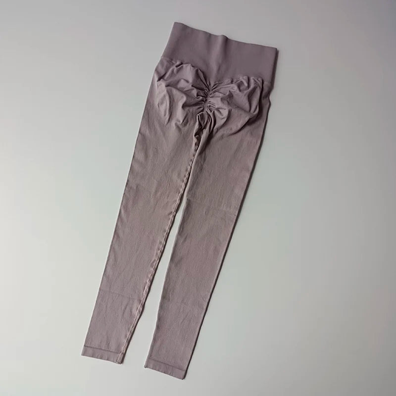 Legging gainant push-up taille haute sans coutures