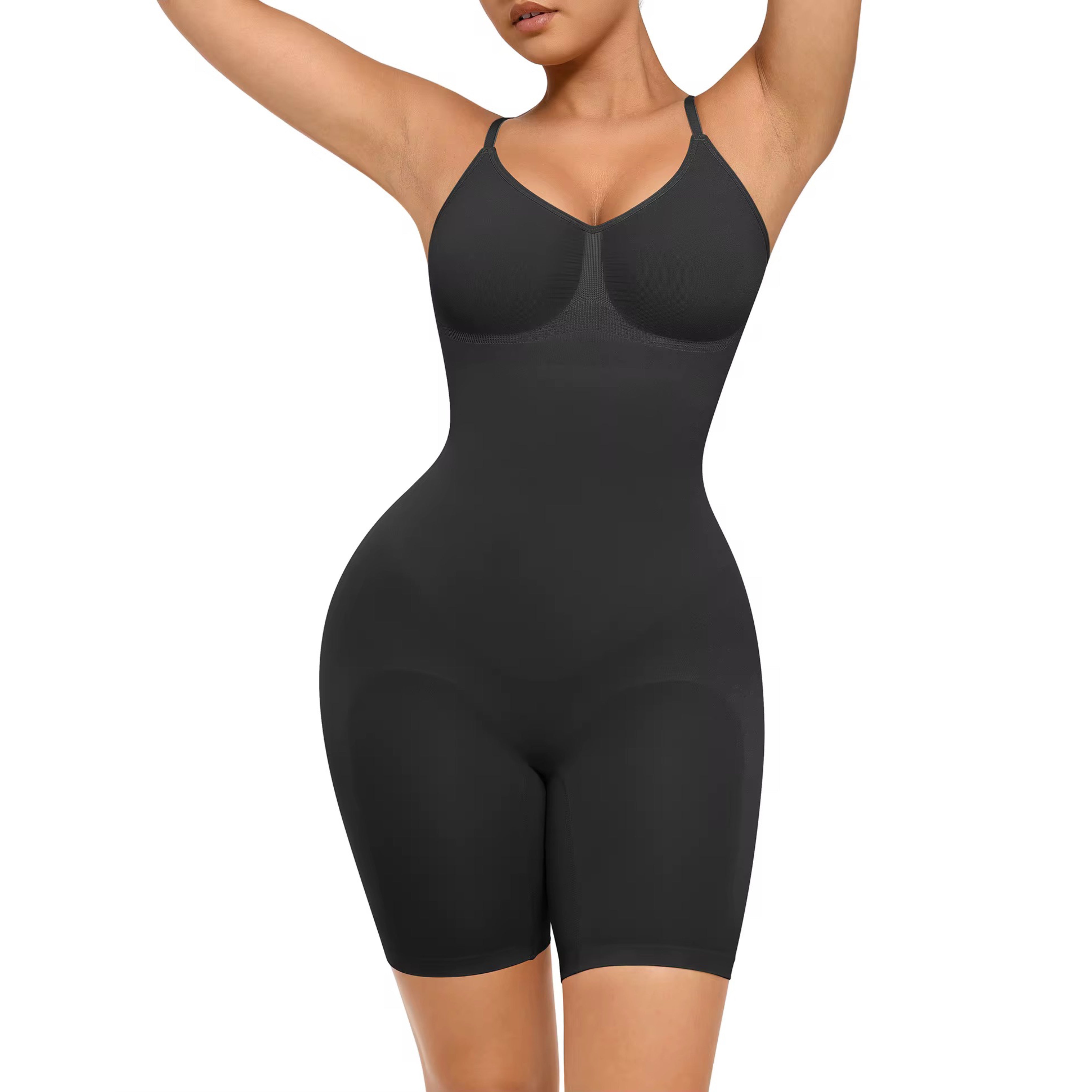 Nuit Satinée – Body Short Sculptant Sans Couture