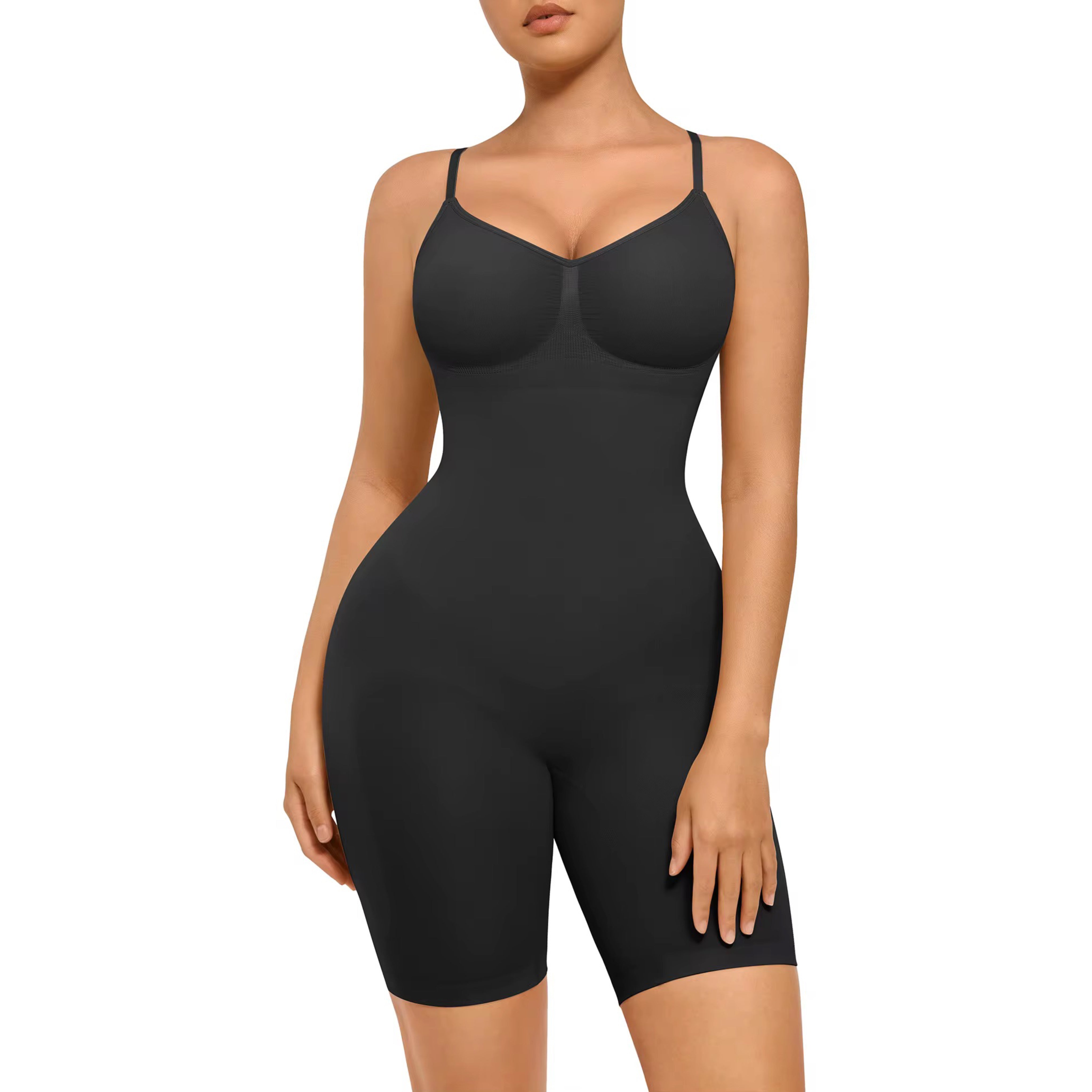 Nuit Satinée – Body Short Sculptant Sans Couture
