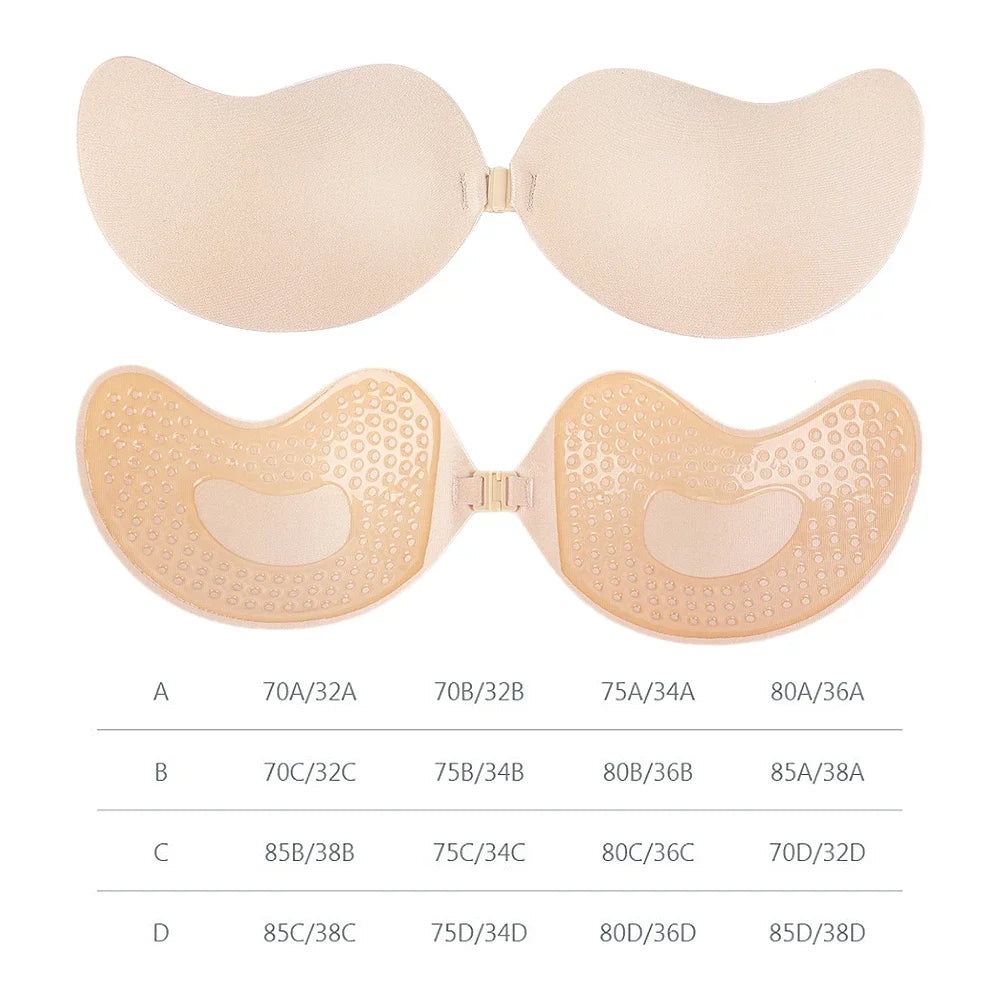 Invisible Lift – Adhesive Strapless Push-Up Bra