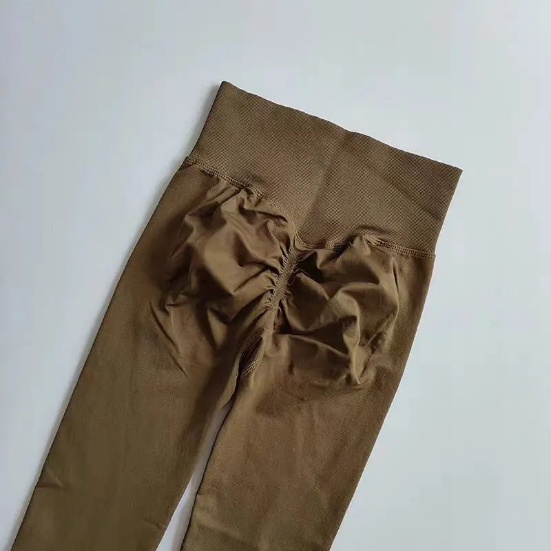 Legging gainant push-up taille haute sans coutures