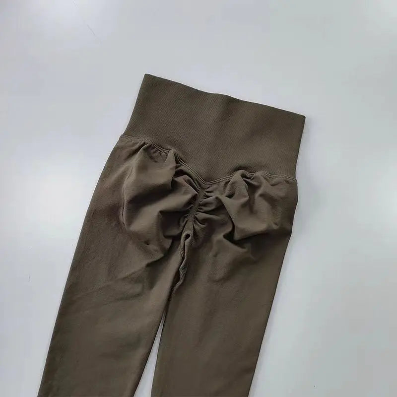 Legging gainant push-up taille haute sans coutures