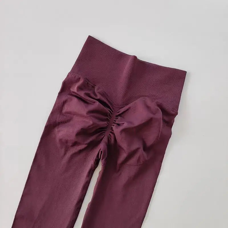 Legging gainant push-up taille haute sans coutures