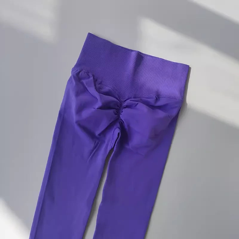 Legging gainant push-up taille haute sans coutures